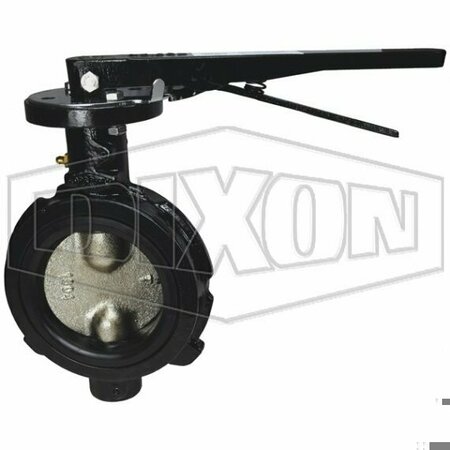 DIXON 8 in BUTTERFLY VALVE W/NBR SEAT 8BF416DITF-NBR